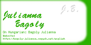 julianna bagoly business card